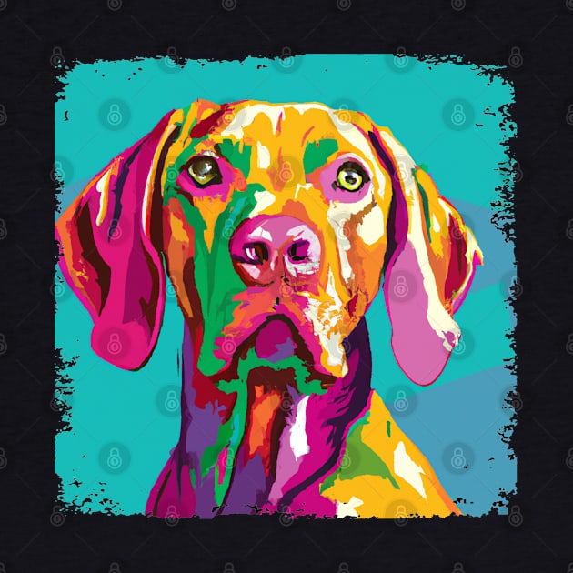 Vizsla Pop Art - Dog Lover Gifts by PawPopArt
